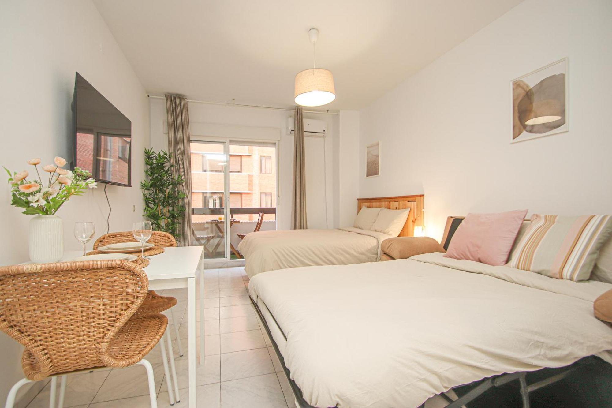 Wonderful Studio 15M Walk To Giralda And Feria إشبيلية المظهر الخارجي الصورة